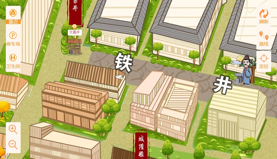 吴桥智慧景区：手绘地图与语音导览的完美融合